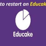 how to restart an educake test